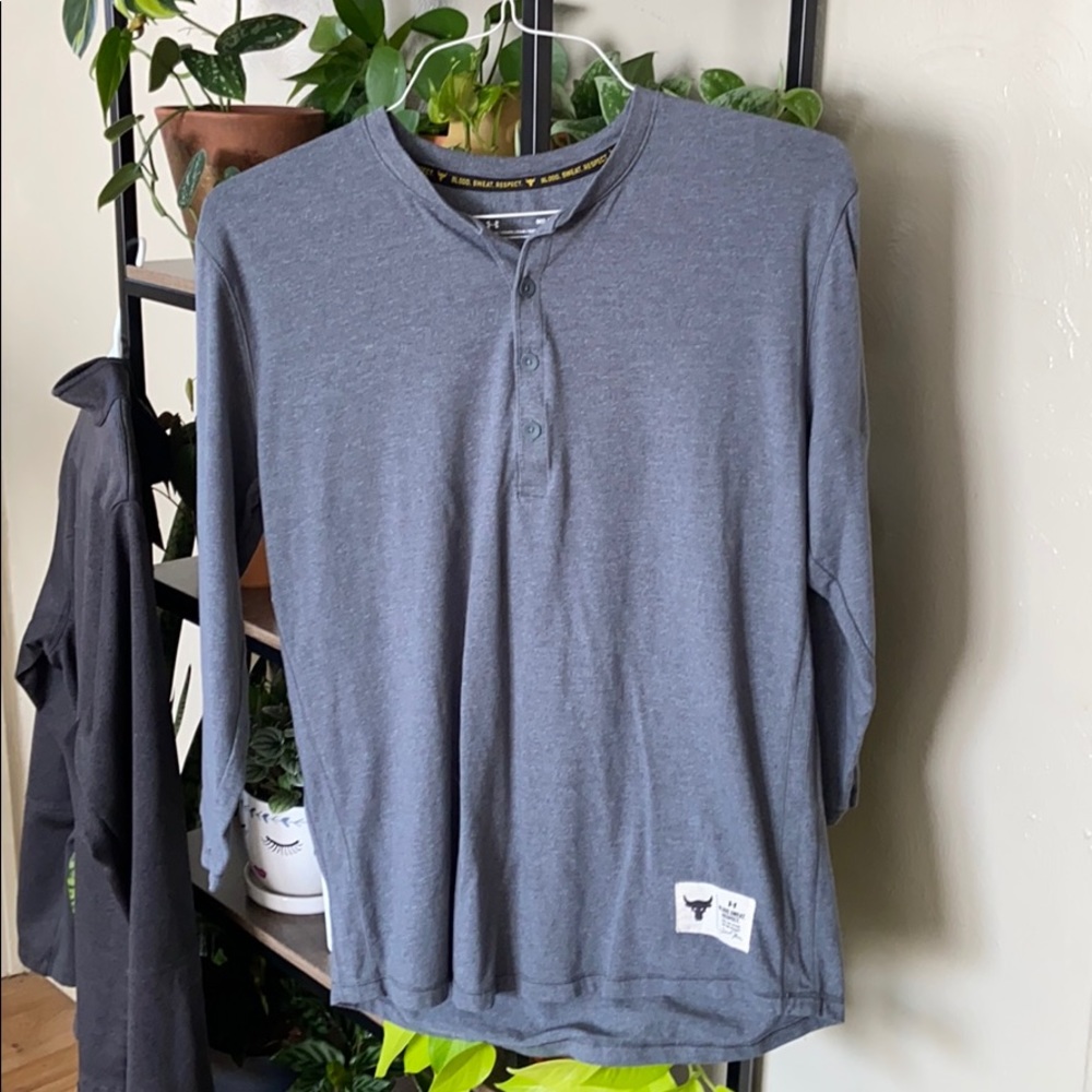 Under Armour Dwayne Johnson 3/4 Sleeve Shirt